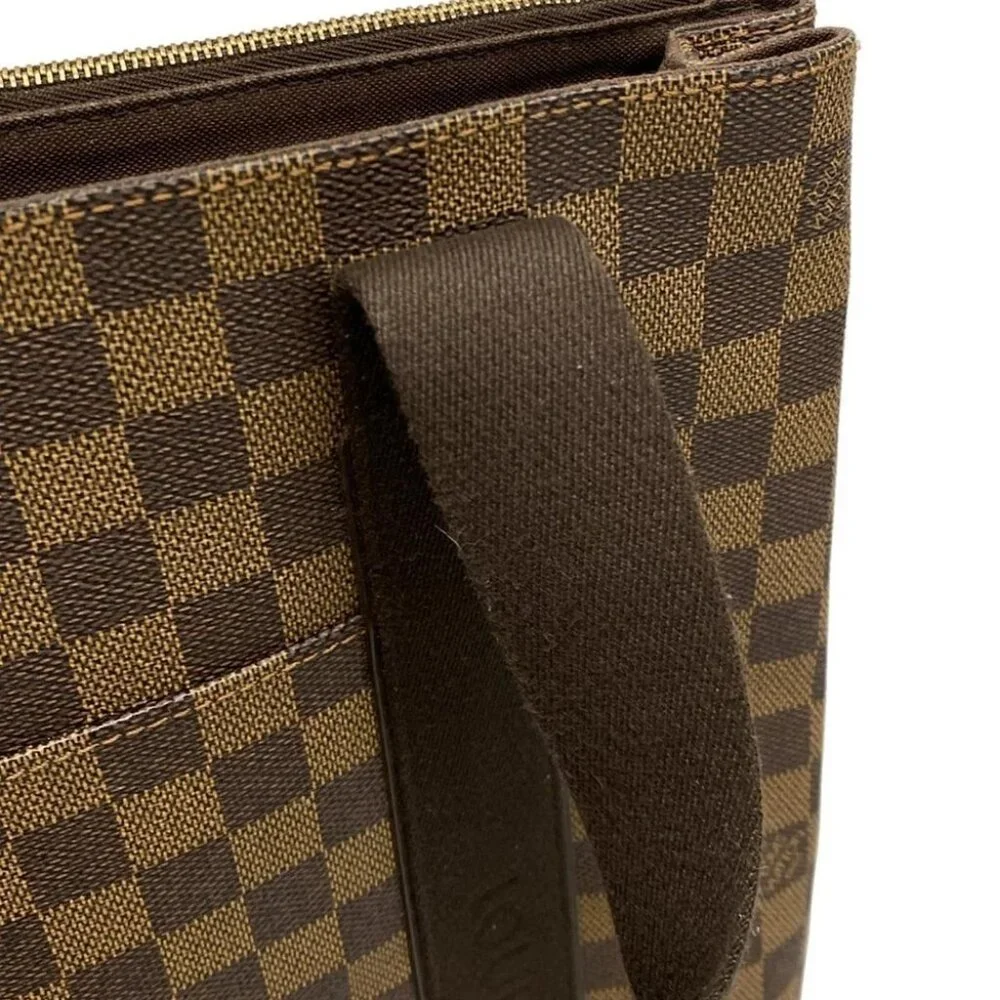 LOUIS VUITTON Cabas Beaubourg N52006 Ebene Damier CA4038 Tote Bag Damier Canvas - Picture 11 of 14